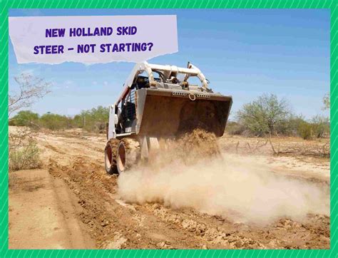 new holland skid won't start